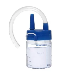 COLETOR SECRECAO EST BRONQ 120ML HEALTH QUALITY