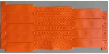 PULSEIRA IDENTIFICACAO LARANJA