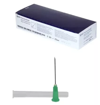 AGULHA HIPOD. 25 X 0,80 (21G X 1) C/100 - BD