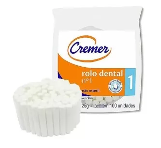 ALGODAO ROLO DENTAL 1 C/100 CREMER