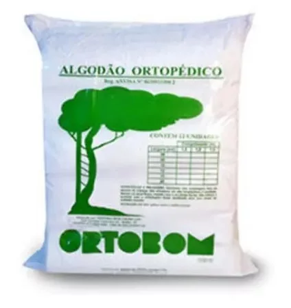 ATADURA ALGODAO 15CM X 1,8M C/12 ORTOBOM