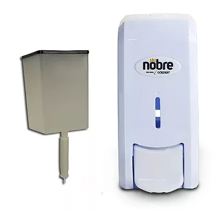 DISPENSER P/ SABONETE C/RESERV. 800ML NEW CLASSIC - NOBRE
