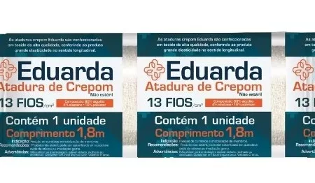 ATADURA CREPE 12CMX1,80MT 13F EDUARDA AMED E10