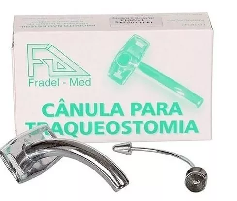CANULA TRAQ. STD METAL N. 5,0 - FRADEL