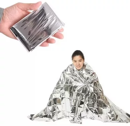 MANTA TERMICA ALUM. NASA ADULTO 2,10X1,40 SS RESGATE