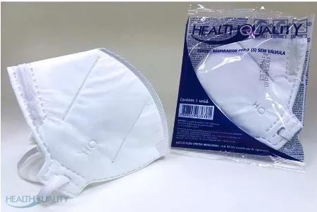 MASCARA RESPIRADOR PFF2 S/ VALVULA - HQ