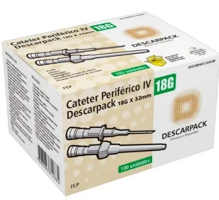 CATETER VENOSO PERIF. 18G - DESCARPACK