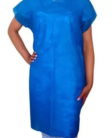 AVENTAL S/MANGA GR30 PESADO C/10 AZUL M - DEJAMARO PA0052