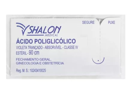 AC.POLIGLICOL. 0 1/2 C/AG 4,0 CL - SHALON G500MR400