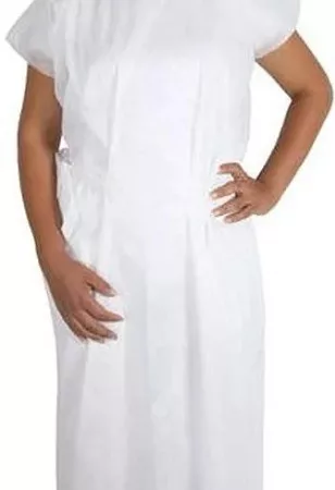 AVENTAL S/MANGA GR30 MEDIA C/10 BRANCO - DEJAMARO PA0055