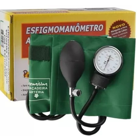 ESFIGMO NYLON VELCRO ADULTO VERDE PREMIUM