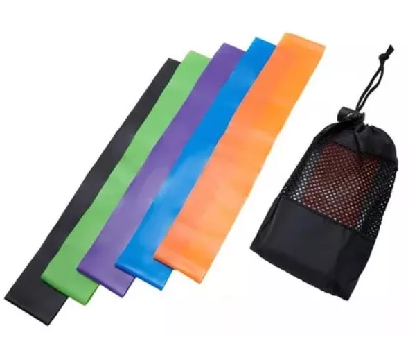 FAIXA ELASTICA C/05 MINI BAND FISIO SUPERMEDY