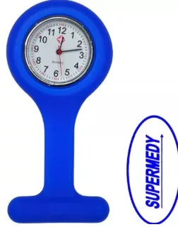 RELÓGIO DE LAPELA AZUL - SUPERMEDY