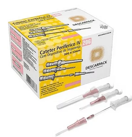 CATETER SEGUR. 20G DESCARPACK