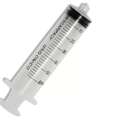 SERINGA 60ML LOCK S/AG. - DESCARPACK
