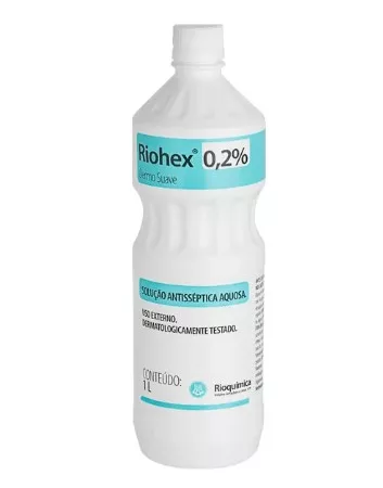 CLOREXIDINA 0,2% AQUOSA 1L RIOHEX RIOQUIMICA