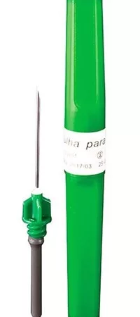 AGULHA COL. SANGUE 25X08 C/100 L.IMPORT ST.