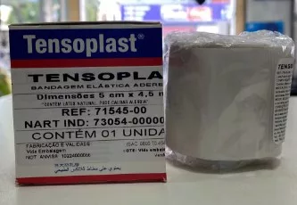 BANDAGEM ELAST ADESI 5CM X 4,5MT TENSOPLAST
