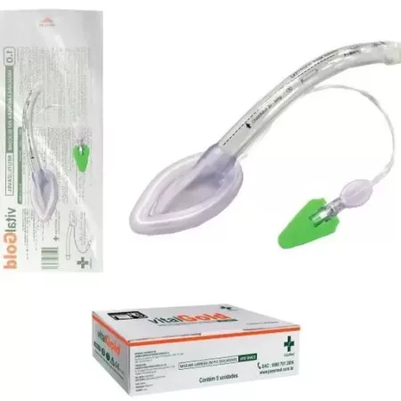 MASCARA LARINGEA N.4,0 PVC - VITALGOLD