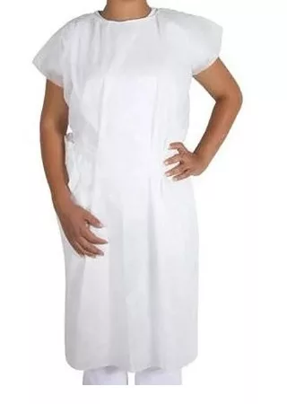 AVENTAL S/MANGA GR30 PESADO C/10 BRANCO - DEJAMARO