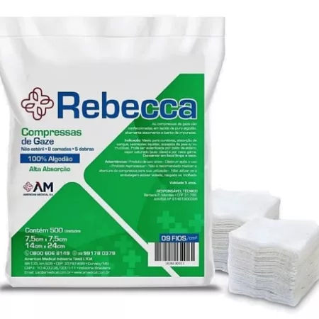 COMPRESSA GAZE N/EST. 7,5 09F C/500 REBEKA AMED R16
