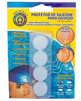 PROTETOR DE OUVIDO INCOLOR ORTOPAHUER 4040