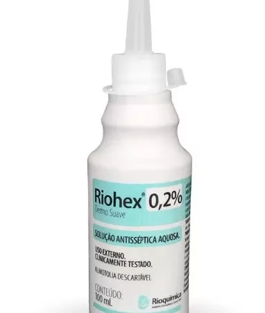 CLOREXIDINA 0,2% AQUOSA 100ML RIOHEX - RIOQUIMICA