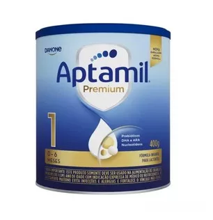 LEITE EM PO FORMULAÇÃO INFANTIL APTAMIL 1 PREMIUM 400GR DANONE