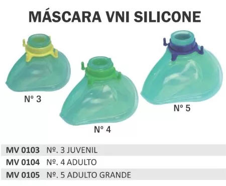 MASCARA P/ ANES/REANIM. 3 SILC JUVENIL VNI HAOXI