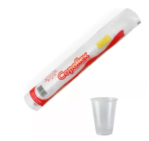COPO DESC. 200ML POLIESTIRENO C/100 COPOFLEX
