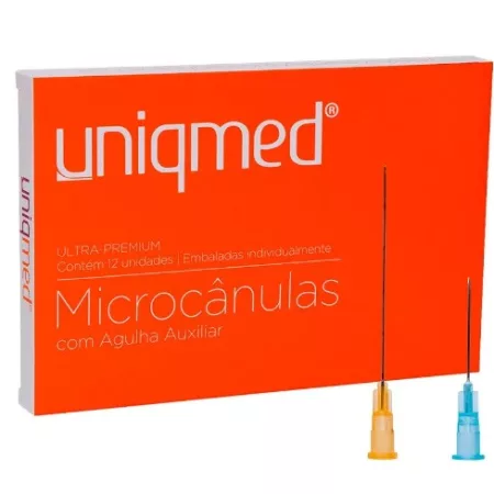 MICROCANULA 25GX50MM AG AUXILIAR 23G UNIQMED