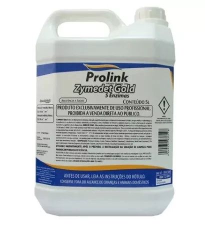 DETERGENTE ENZIMAT 5 ENZ. 5L ZYMEDET GOLD PROLINK