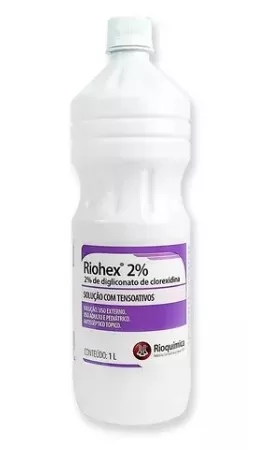 CLOREXIDINA 2% DEGERMANTE 1L RIOHEX RIOQUIMICA