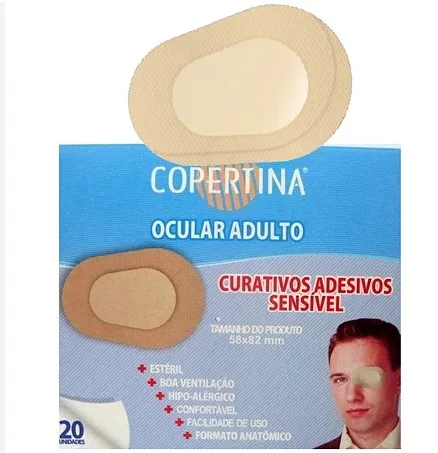 CURATIVO ADESIVO SENS OCULAR ADULTO C/20 58X82MM CRAL