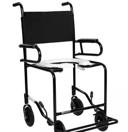 CADEIRA DE BANHO ESCAMOTEAVEL PRETA (85KG) - CDS