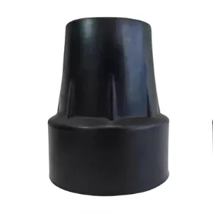 PONTEIRA PRETA P/ MULETA E BENGALA 19MM DELLAMED