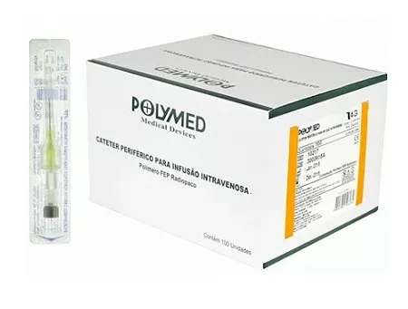CATETER SEGUR. 24G POLYMED