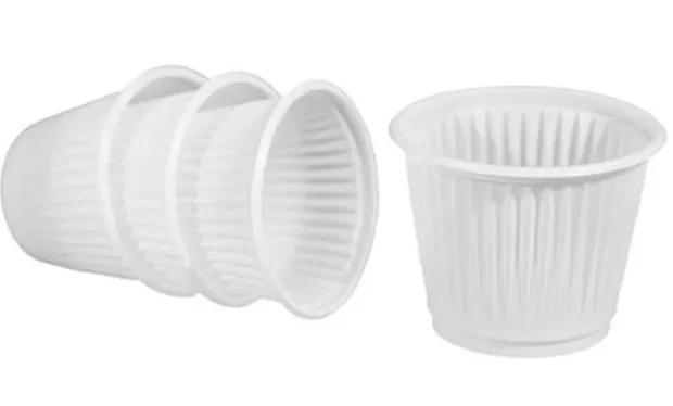 COPO DESC. 50ML POLIESTIRENO C/ 100UD TOTALPLAST