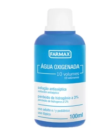 AGUA OXIGENADA 10VL 100ML - FARMAX