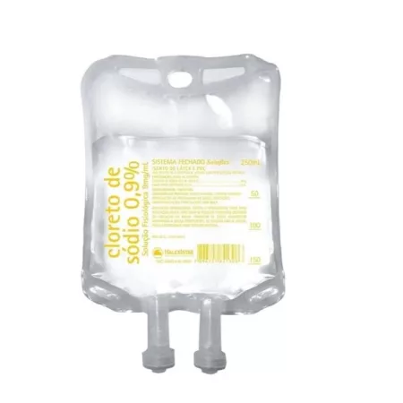 SORO FISIOLOGICO ESTERIL SF 0,9% 100ML BOLSA - EUROFARMA