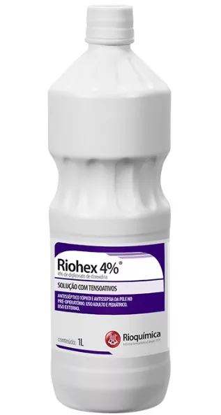 CLOREXIDINA 4% DEGERMANTE 1L RIOHEX RIOQUIMICA