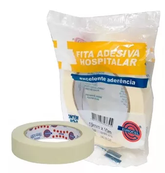 FITA ADESIVA 19 X 50 HOSPITALAR - EUROCEL