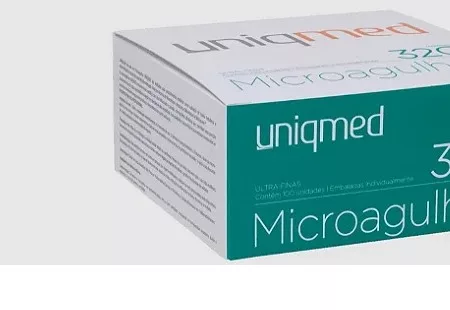 MICROAGULHAS 32G 0,23MM X 4MM C/100 LEBEL UNIQMED