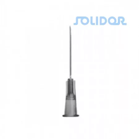 AGULHA HIPOD. 25 X 0,70 (22G X 1 1/4) - SOLIDOR
