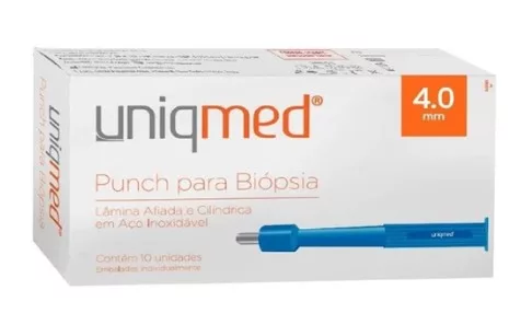 PUNCH PARA BIOPSIA 4.0MM UNIQMED