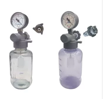 ASPIRADOR P/ REDE VACUOMETRO VIDRO 500ML HAOXI AS0453