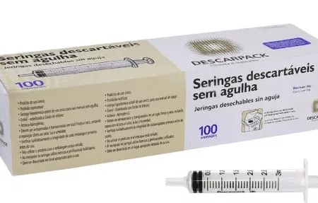 SERINGA 03ML SLIP S/AG. - DESCARPACK