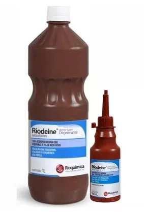 IODOPOLIVIDONA PVPI 10% DEGERMANTE 1L RIODENE RIOQUIMICA