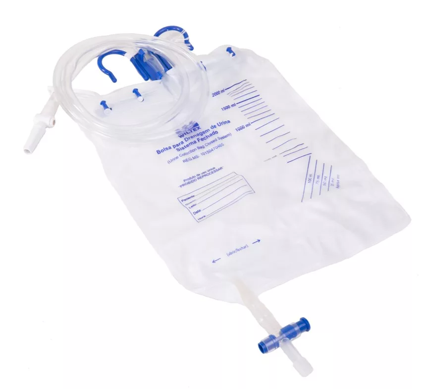 COLETOR URINA S. FECHADO 2L PONTO COLETA C/FILTRO - WILTEX
