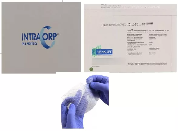 TELA PROTESICA MARLEX 15X15CM INTRACORP VENKURI